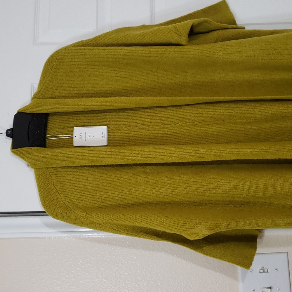 COPY - LISSY CARDIGAN SWEATER.               TOPAZ COLOR